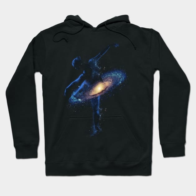 Cosmic Dance Hoodie by astronaut